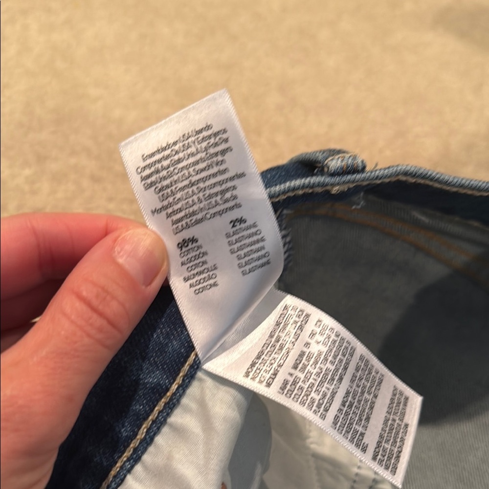 MOTHER superior Blue tripper Ankle Fray Jeans - Picture 6 of 7